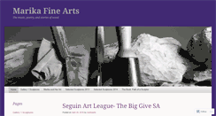 Desktop Screenshot of marikasculptures.com
